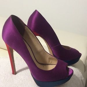 Brian Atwood sexy tricolor heels